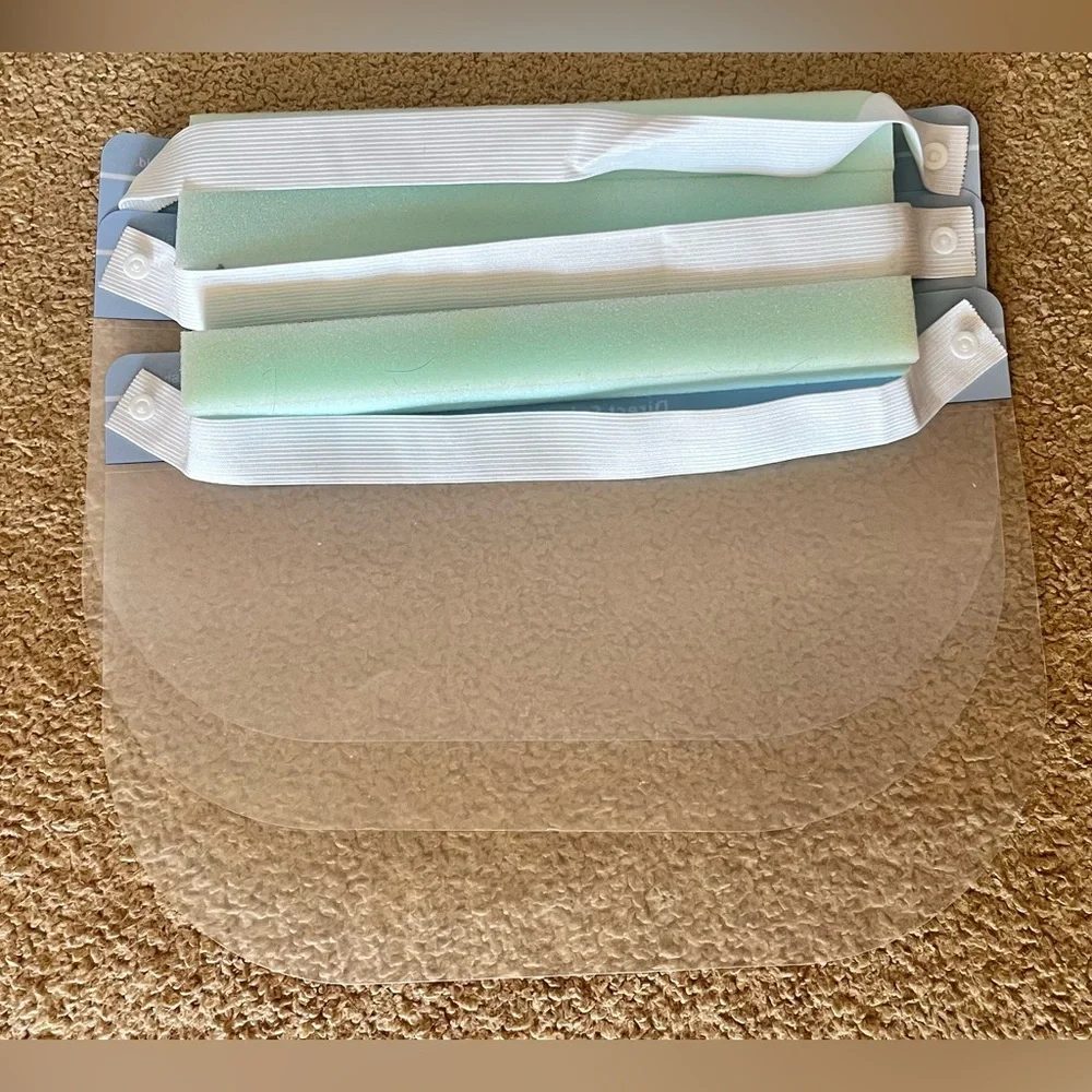BRAND NEW ANTI-FOG FACE SHIELDS & FACE MASKS (FRAMES & OVER THE HEAD) (21)